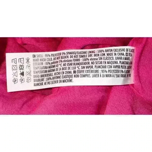 Endless Rose Ruffled Sweetheart Flounced Tiered Mini Dress Pink NWT Size Small - Picture 7 of 8